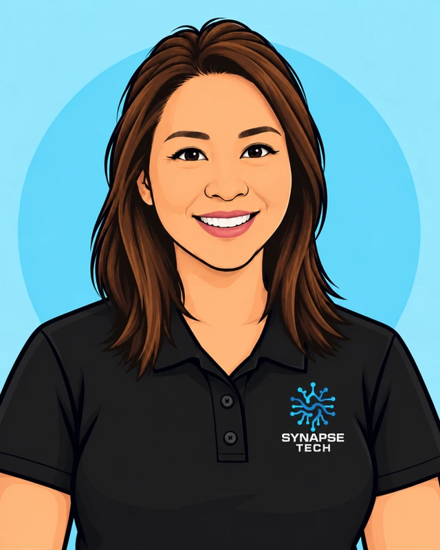 Cartoon portrait of Danielle