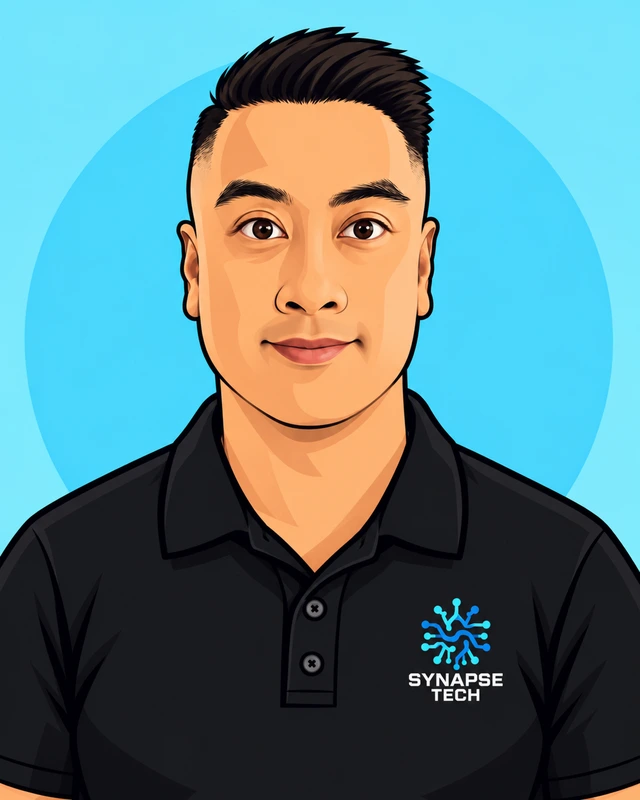 Cartoon portrait of Jonathan